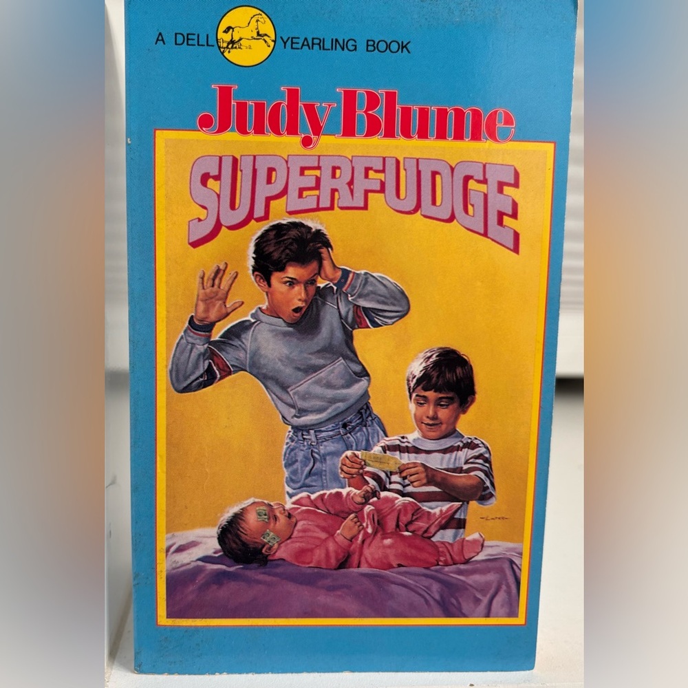 Judy Blue Superfudge Paperback Novel Vintage 1980